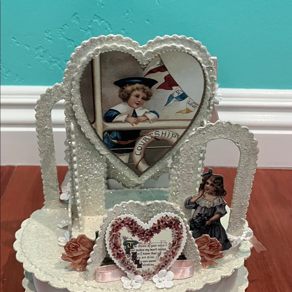 Vintage Courtship Valentine’s Day Box - Picture 6 of 6
